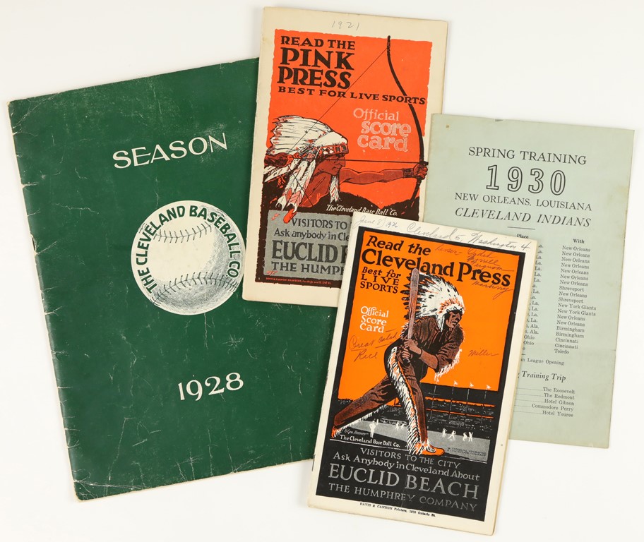 - Early Cleveland Indians Publications (4)