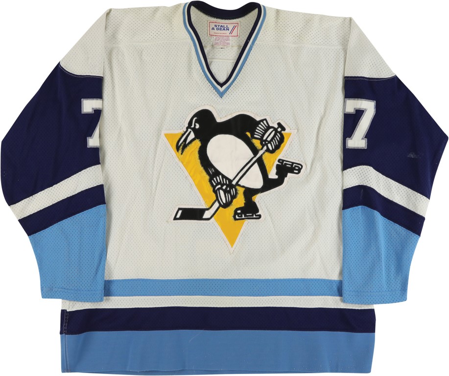 1978-79 Russ Anderson Pittsburgh Penguins NHL Game Worn Jersey