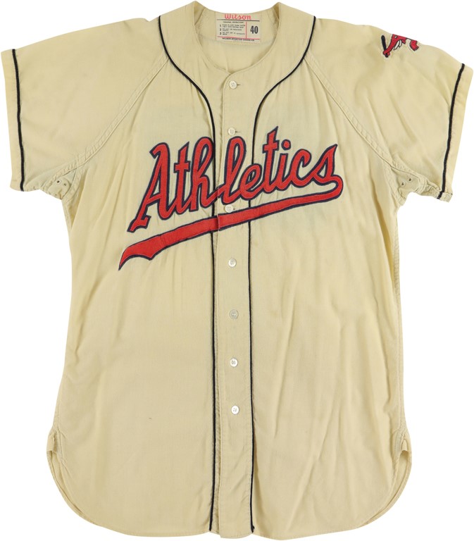 1959 Ray Herbert Kansas City Athletics Game Worn Jersey