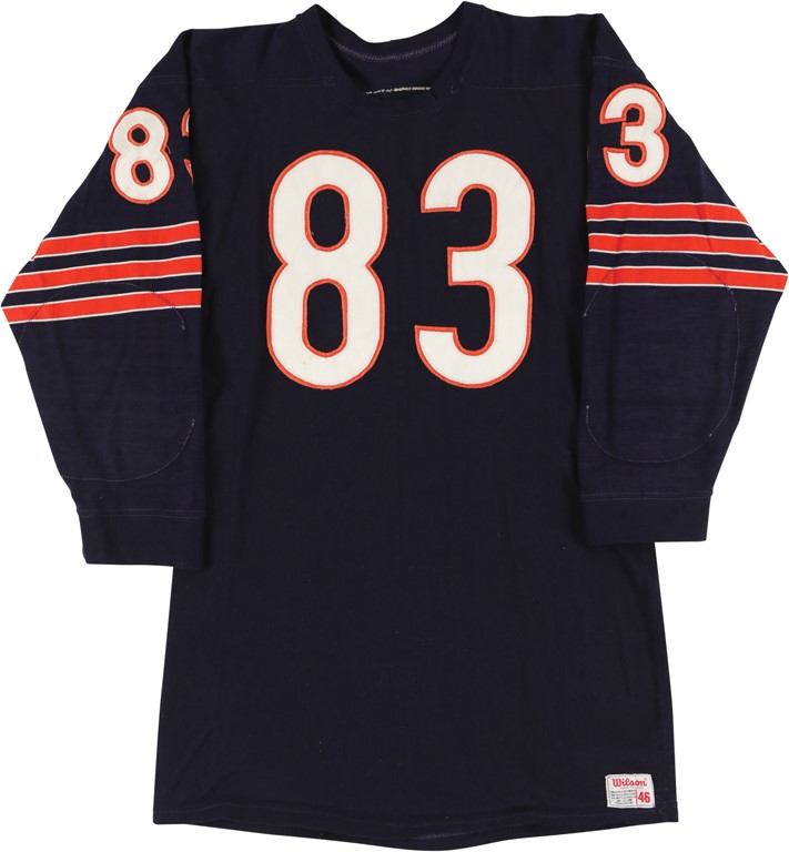 - Early 1970s Mac Percival Chicago Bears Game Worn Jersey