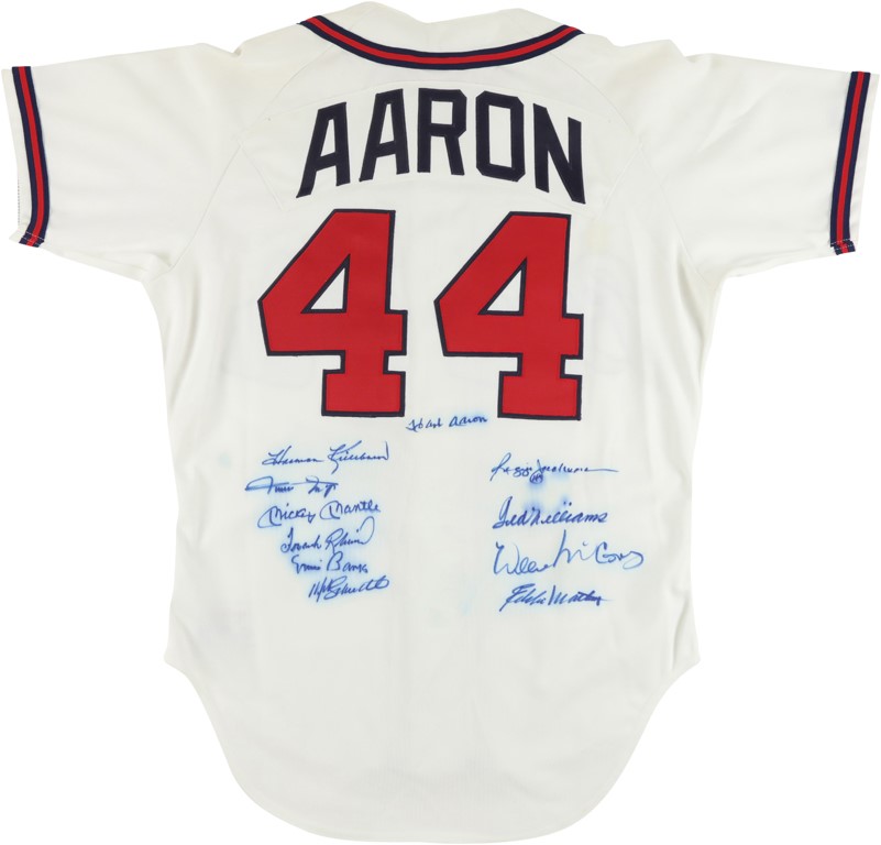 500 Home Run Club Signed Jersey PSA