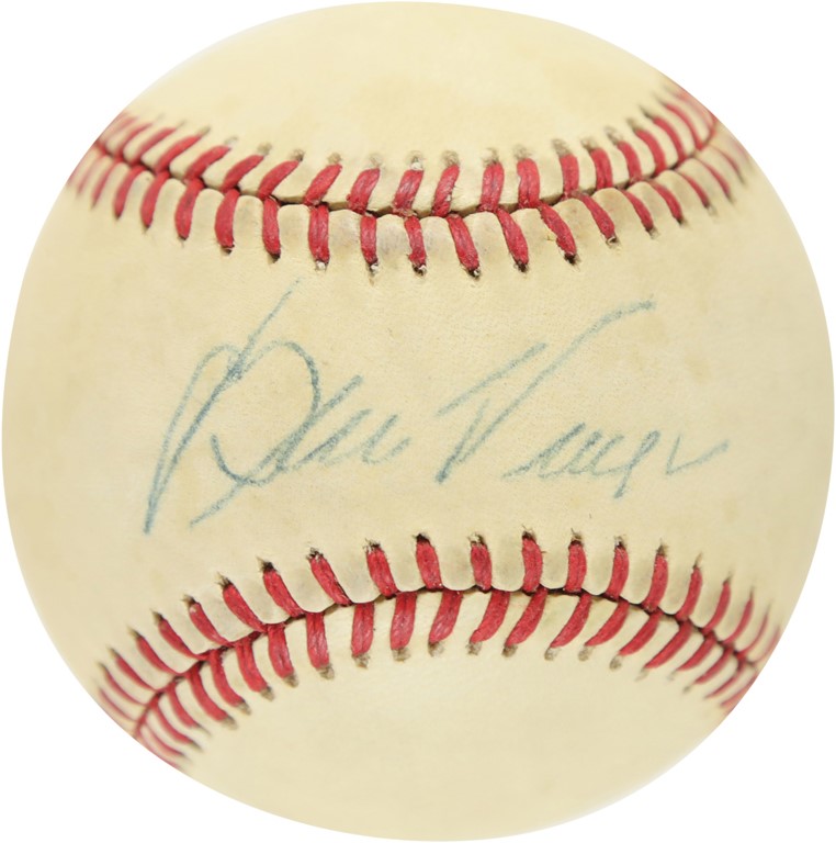 - Bill Veeck Single Signed Baseball (JSA)
