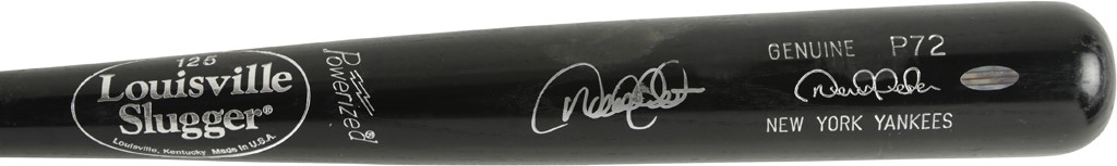 2006 Derek Jeter New York Yankees Signed Professional Model Bat (Jeter LOA & Steiner)
