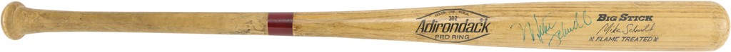 Phillies Collection - 1980 Mike Schmidt Philadelphia Phillies Signed Game Used Bat - Championship Year (PSA GU 9)