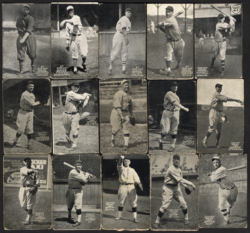 1924-1927 Zeenut Baseball Card Collection (124)