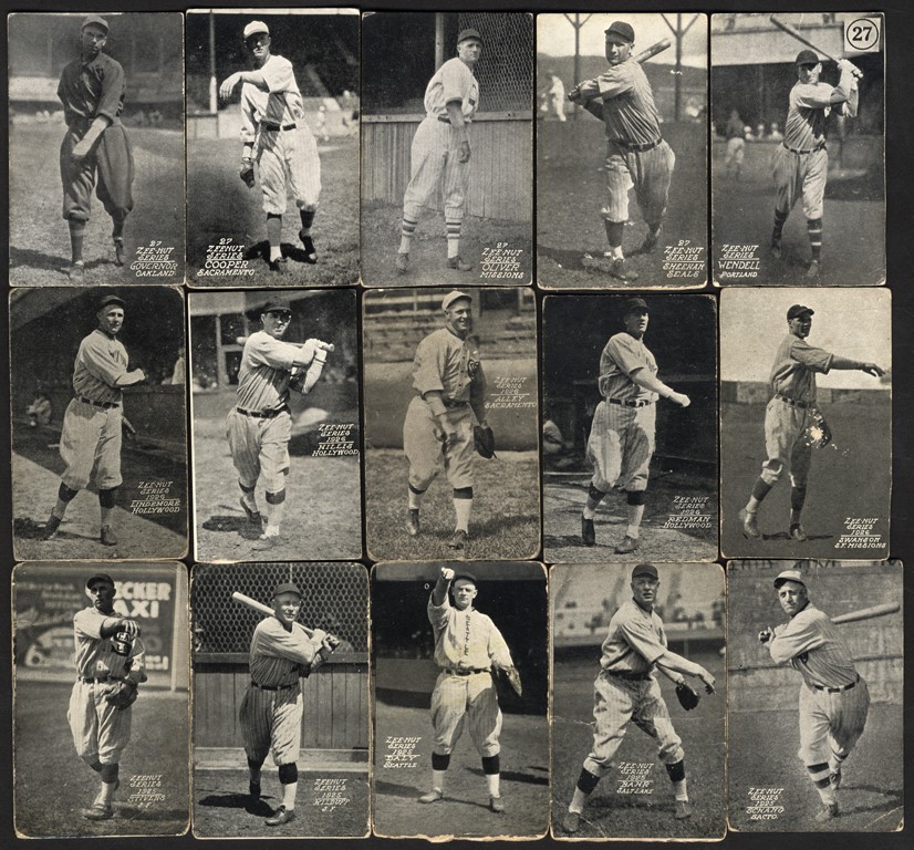 Baseball and Trading Cards - 1924-1927 Zeenut Baseball Card Collection (124)