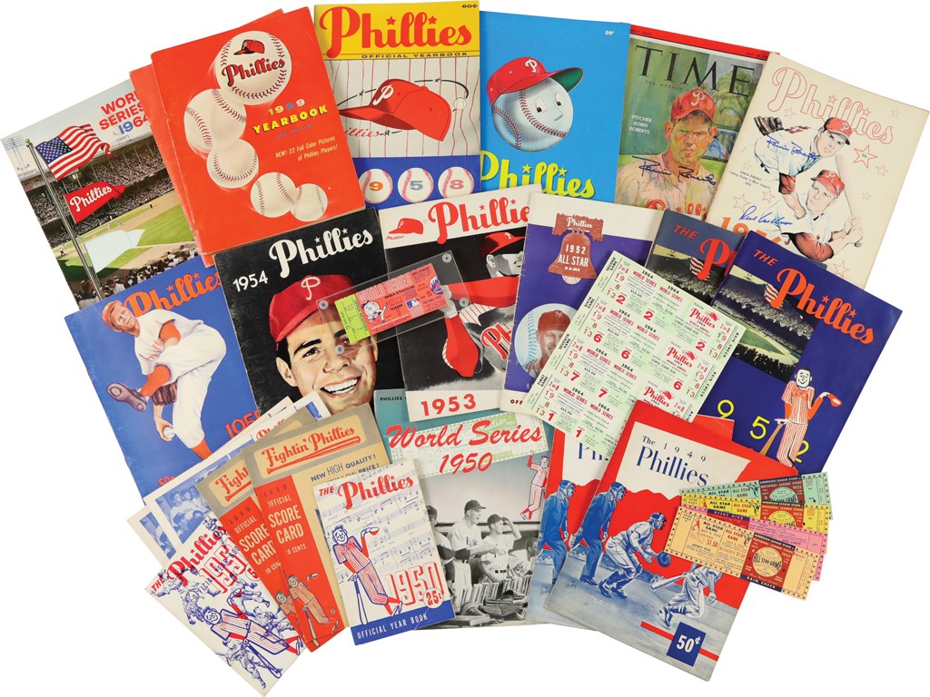 Phillies Collection - Philadelphia Phillies Publication Collection (110+)
