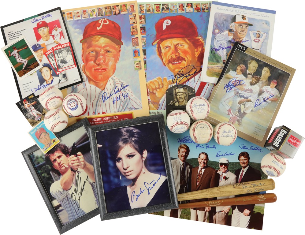 Wonderful Philadelphia Phillies Autograph Collection & More (50+)