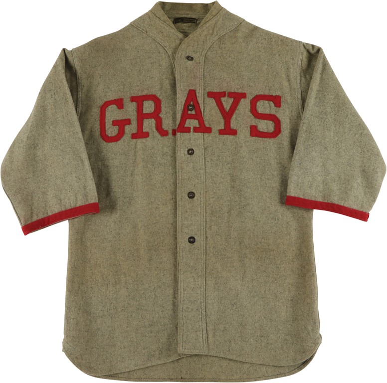 Early Homestead Grays Game Worn Jersey