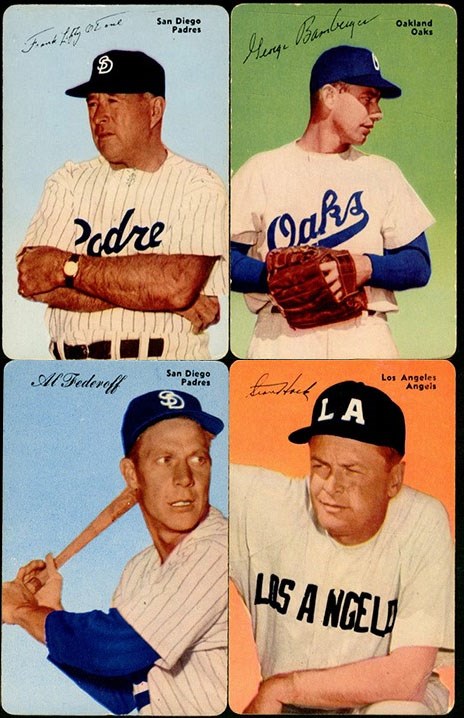 Baseball and Trading Cards - 1953 Mother's Cookies PCL Complete Set (63)