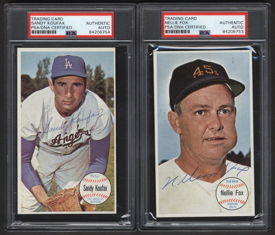 1964 Topps Giants Partial Signed Set (45)
