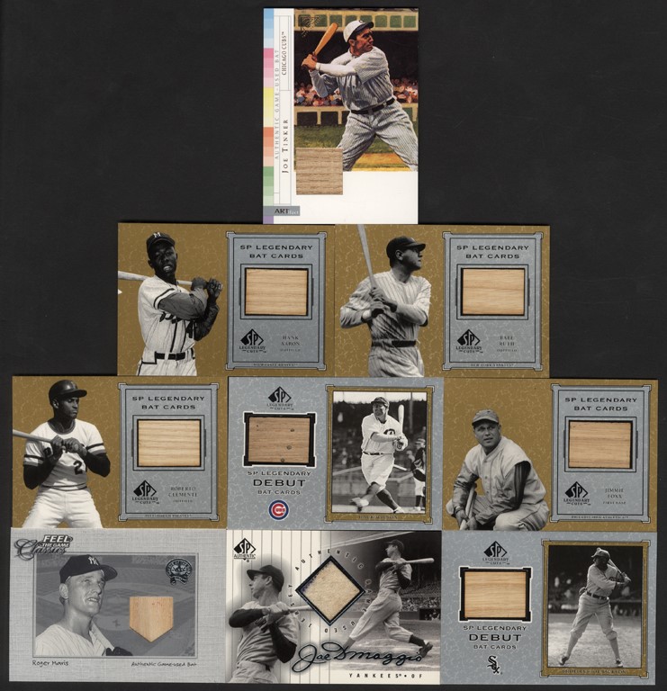 - Baseball Game Worn Memorabilia Collection with Babe Ruth & Joe Jackson (82)
