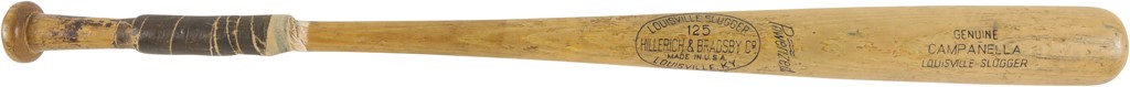 1955-57 Roy Campanella Brooklyn Dodgers Game Used Bat (PSA GU 10)