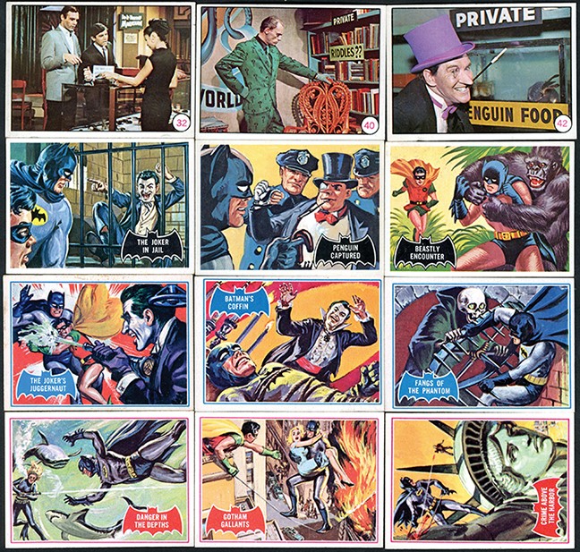 - 1960s Batman & Superman Non-Sport Card Collection (400+)