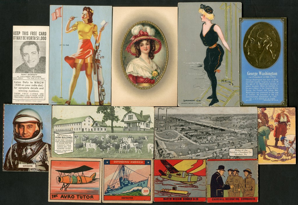 - Eclectic Non-Sport Card Assortment 1900s-1970s (1100+)