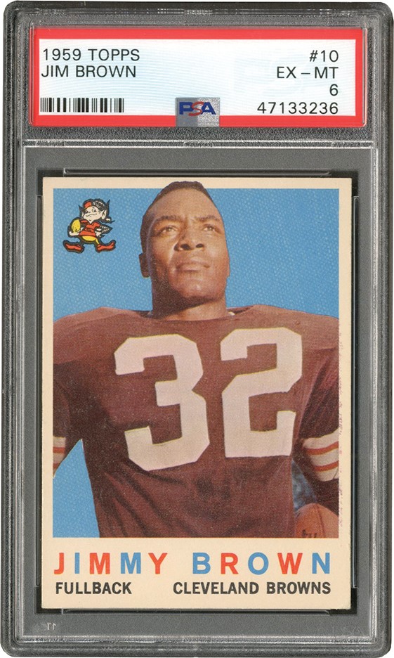 - 1959 Topps Football Complete Set (176) with PSA Graded