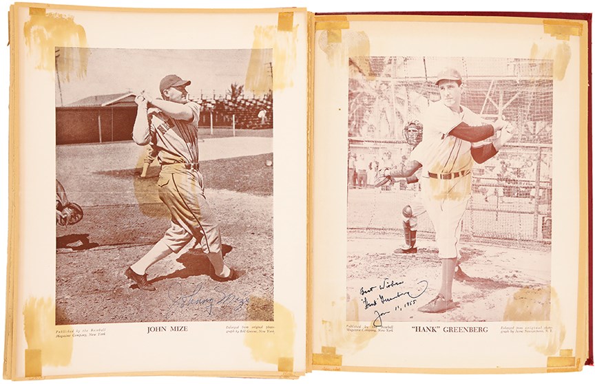 Scrapbook of Signed and Unsigned Baseball Magazine Premiums (73)