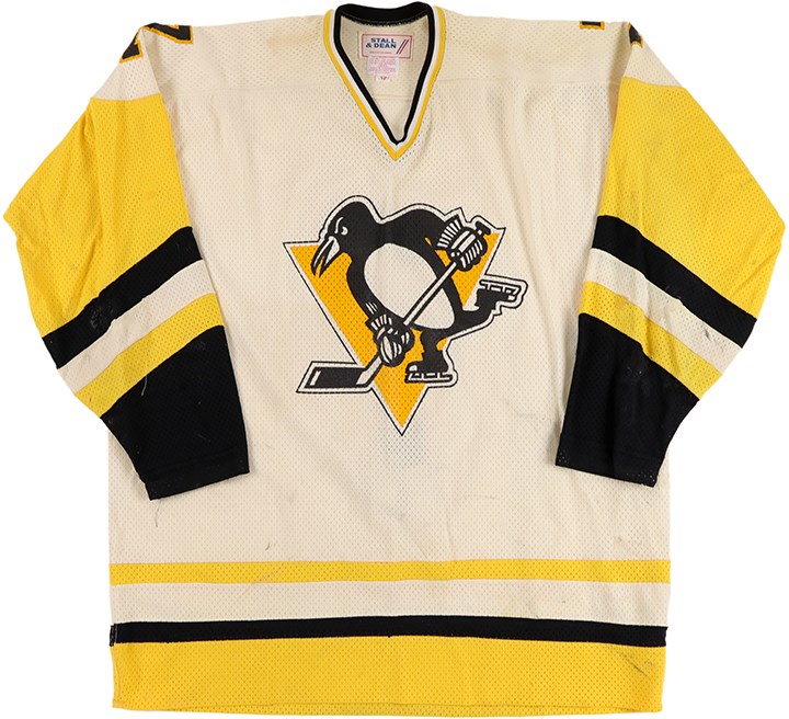 1980-81 Russ Anderson Pittsburgh Penguins Game Worn Jersey