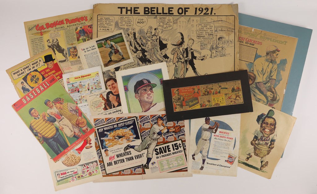 - 19th and 20th Century Sports Ephemera Collection (90+)