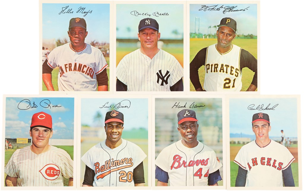 - 1967 Dexter Press Baseball Premiums Near-Set (222/229)