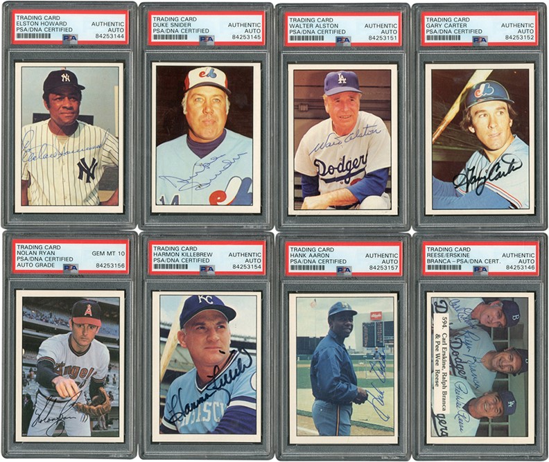 - 1975 SSPC Baseball Complete Set (630) with 374 Signed