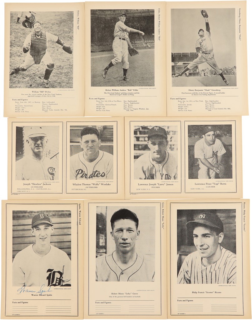 Baseball and Trading Cards - 1946-49 W603 Sports Exchange Near-Set (98/113)