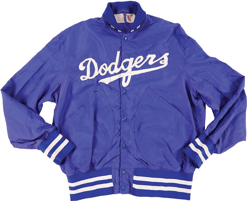 - 1980s Bob Welch Los Angeles Dodgers Game Worn Jacket