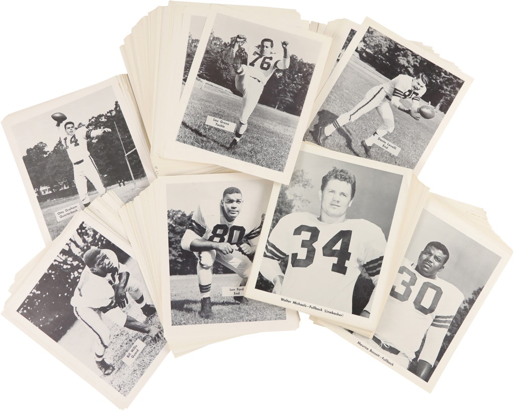 - 1950s Cleveland Browns Carling Beer Photograph Hoard (500+)