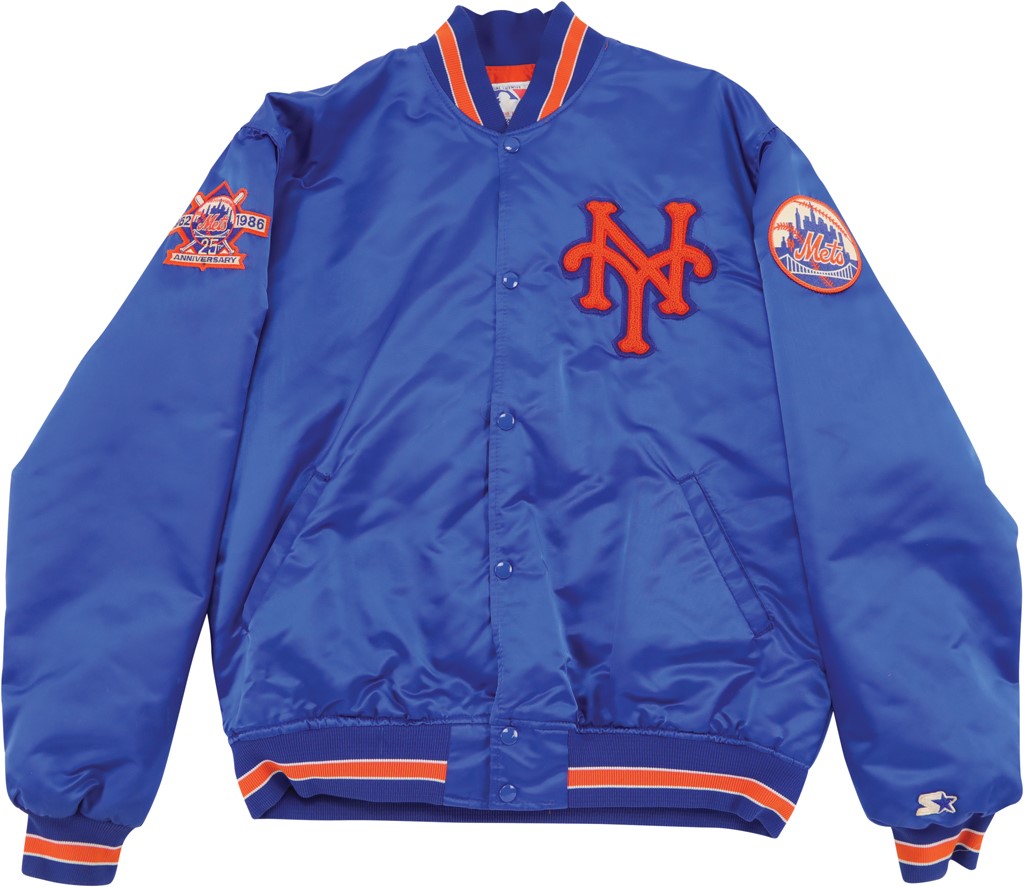 - 1986 Ron Darling New York Mets Game Worn Jacket