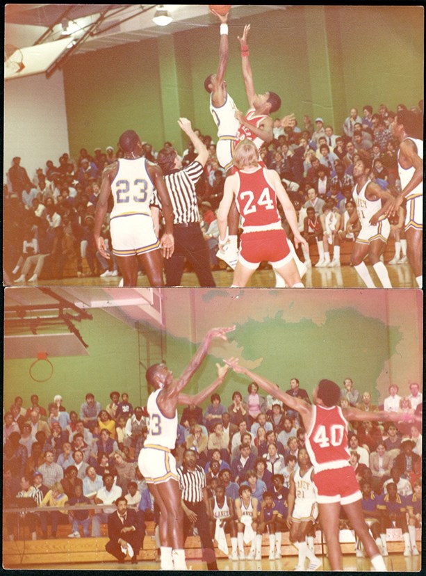 Basketball - Never Before Seen Michael Jordan High School Basketball Photographs