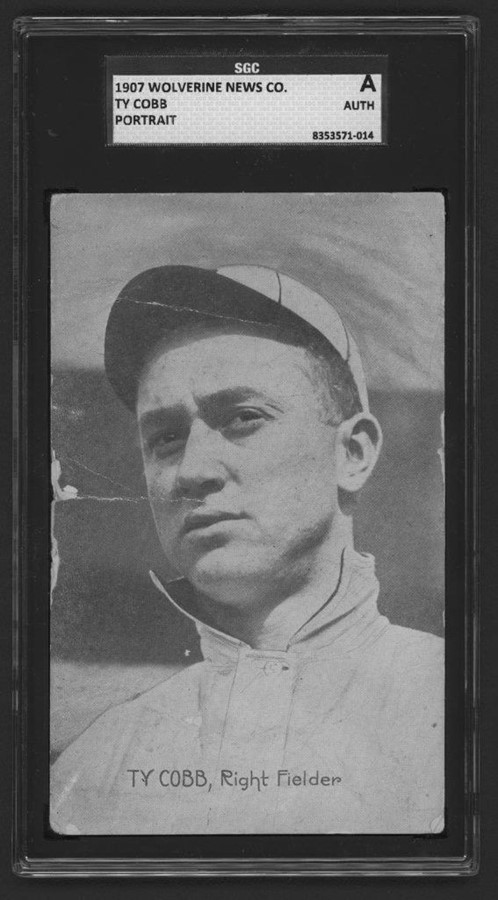 Record-Setting 1907 Cobb Rookie