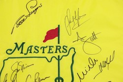 Picture of Signed Masters Flag