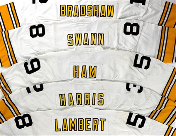 Game Worn Pittsburgh Steelers Jerseys Up for Auction