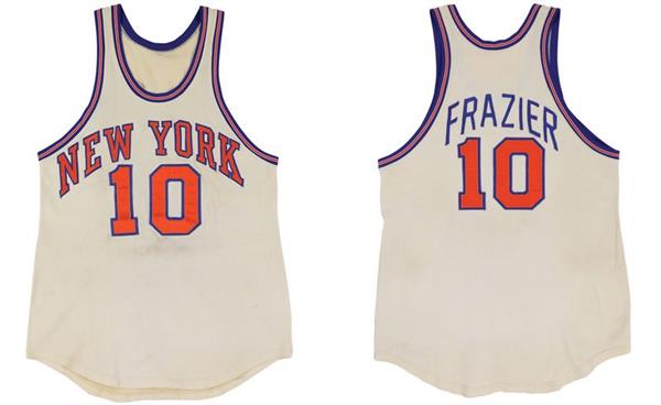 Knick's Frazier Jersey from Greatest Performance up for Auction