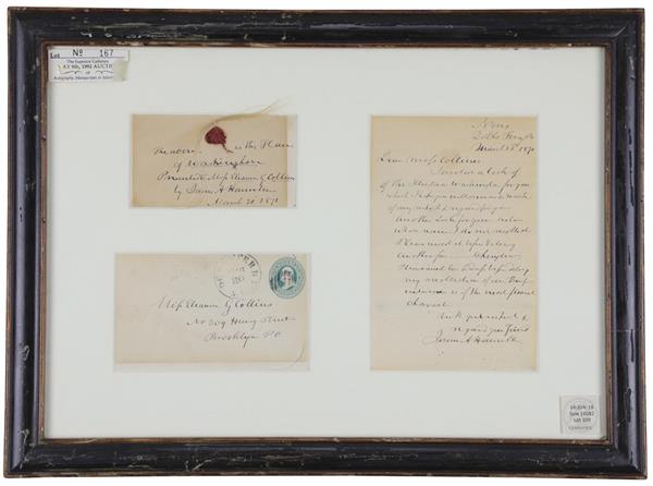 George Washington Lock of Hair Brings an Incredible $35,764 in 2019 Winter Classic Auction
